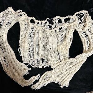 pretty little thing festiv knit ladder top